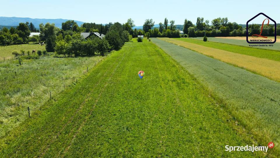 Działka rolno budowlana 70 ar Stadła gmina