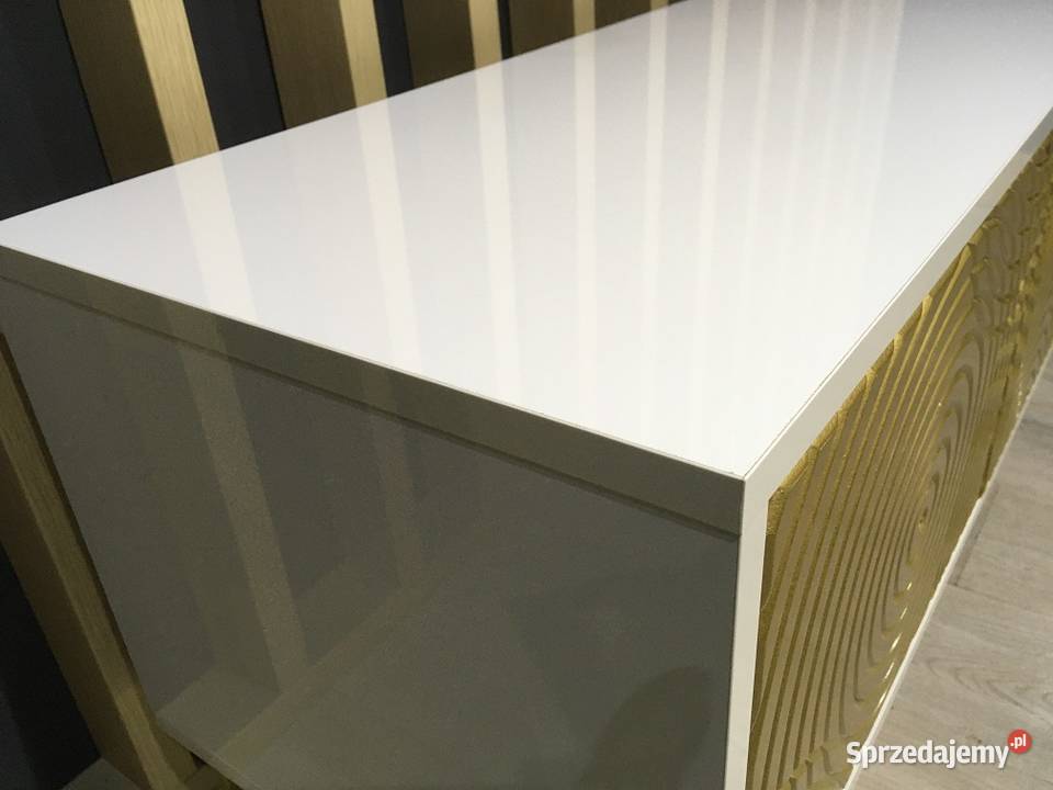 Szafka RTV designerski sideboard 150 biała Szafy, regały, półki Warszawa