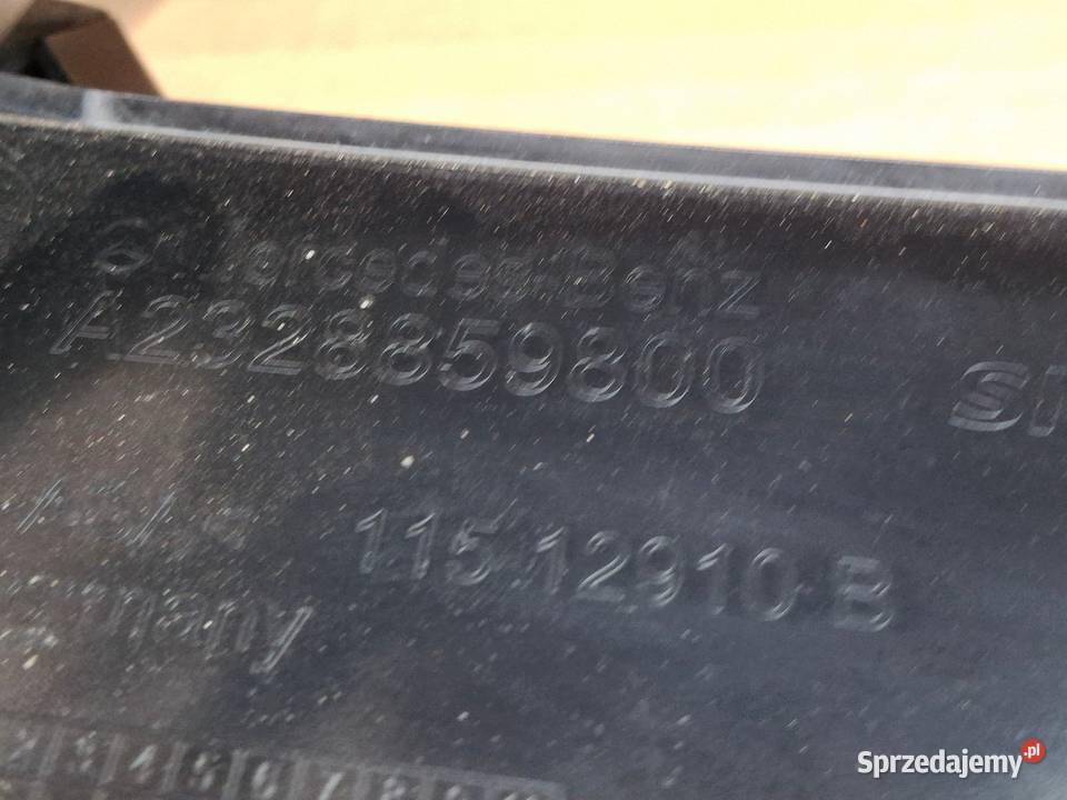 MERCEDES SL W232 AMG ZDERZAK PRZEDNI GRILL lubuskie Bieleń