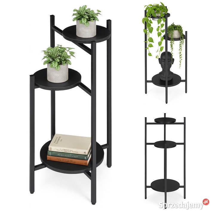 Kwietnik stojący stojak na kwiaty ozdoby 3 Smogorzów