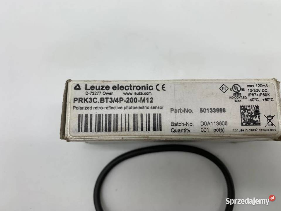Leuze PRK3CBT34P200M12 Photoelectric sensor Warszawa