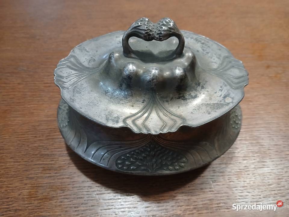 Stara secesyjna cukiernica Verit MBW sygnowana Pozostałe