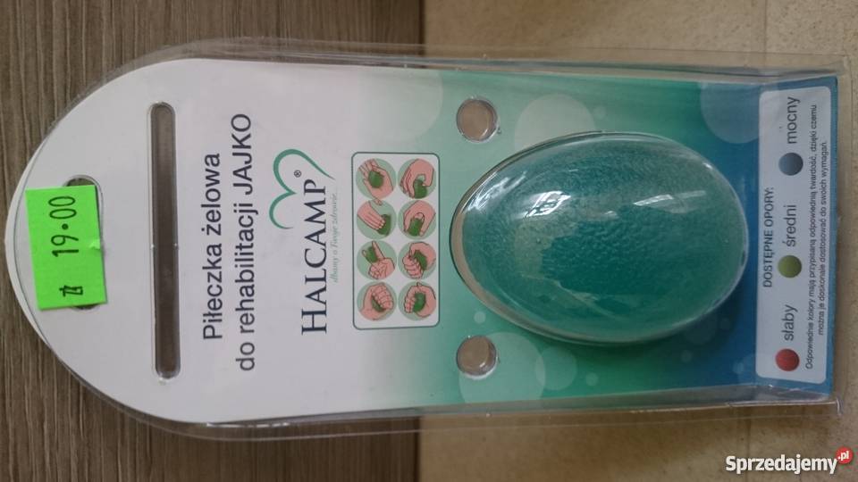 HALCAMP Piłeczka rehabilitacyjna JAJKO Kielce