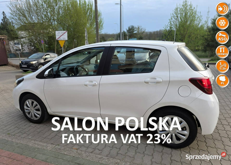 Toyota Yaris 15rTylko Salon Polska 1Właściciel system Start-Stop Białystok sprzedam