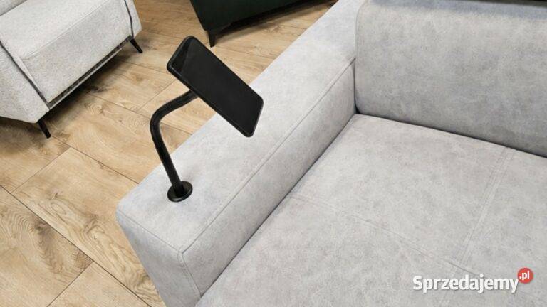 SOFA ADAMSKI MEBLE Funkcja spania w zestawie puf Sofy i kanapy Błachów