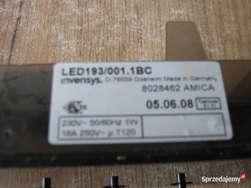 AMICA LED 1930011BC ZEGAR PIEKARNIKA Nowy Sącz
