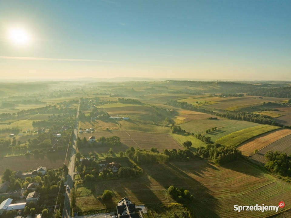 80 arów pozwolenie na budowę 2 domów polna Nowa Wieś sprzedam