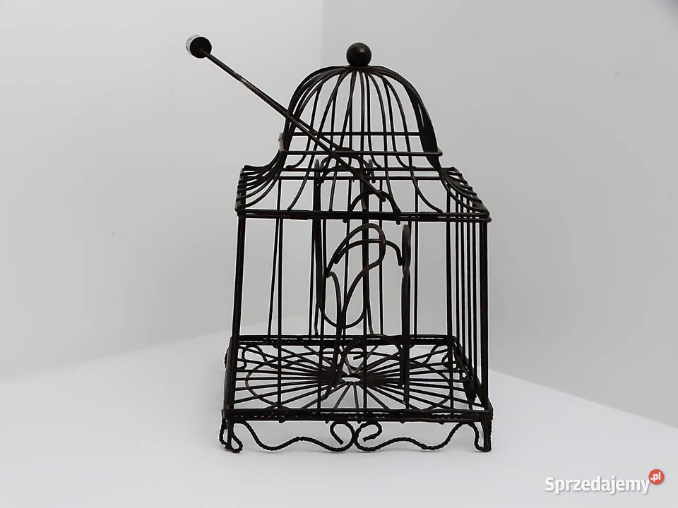 Dekoracyjna rzeźba druciana połączenie imbryka i Biłgoraj