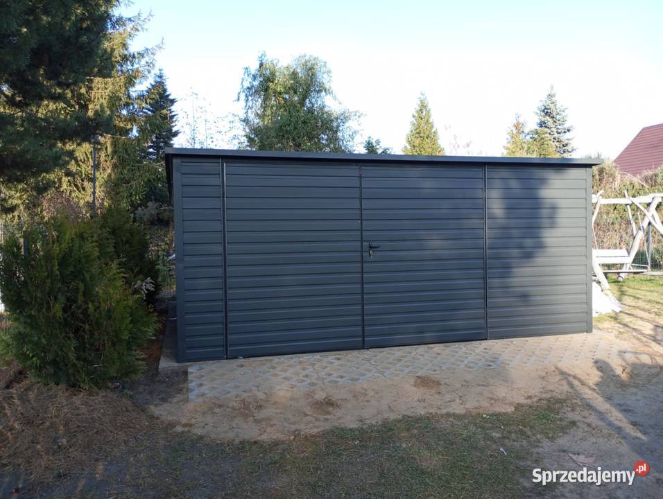 Garaż 4x6 antracyt lubelskie Kraśnik