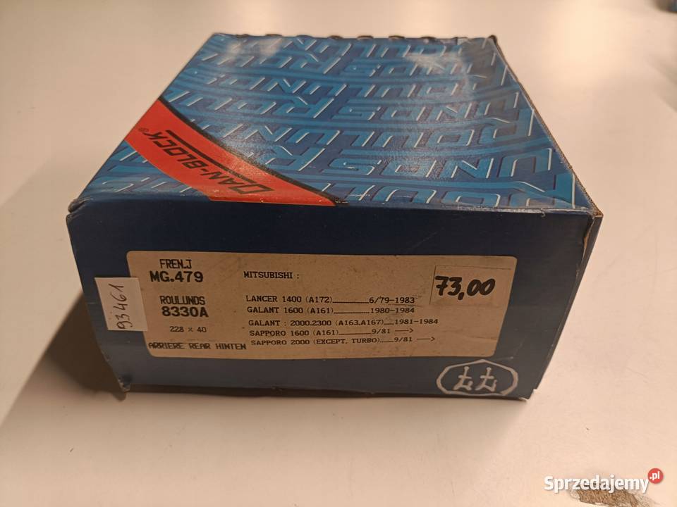 Mitsubishi Lancer II Galant TYLNE SZCZĘKI Rudka sprzedam