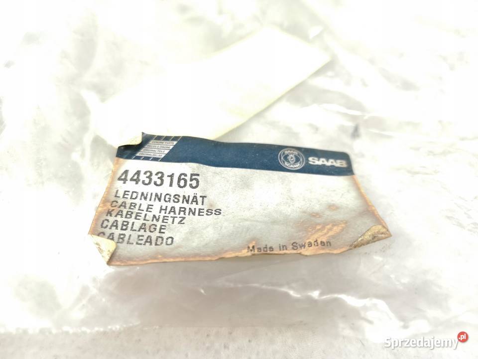 WIĄZKA PRZEWODÓW AIRBAG SAAB 9000 19921994 ASO Materiały instalacyjne lubelskie