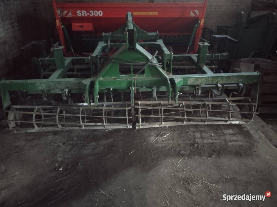 Sprzedam agregat uprawowo siewny 3 m nieuszkodzony łódzkie Łęczyca
