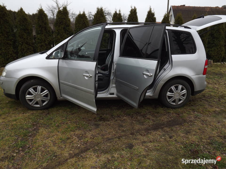 WV Touran 19 TDI 2005 warmińsko-mazurskie Szczytno