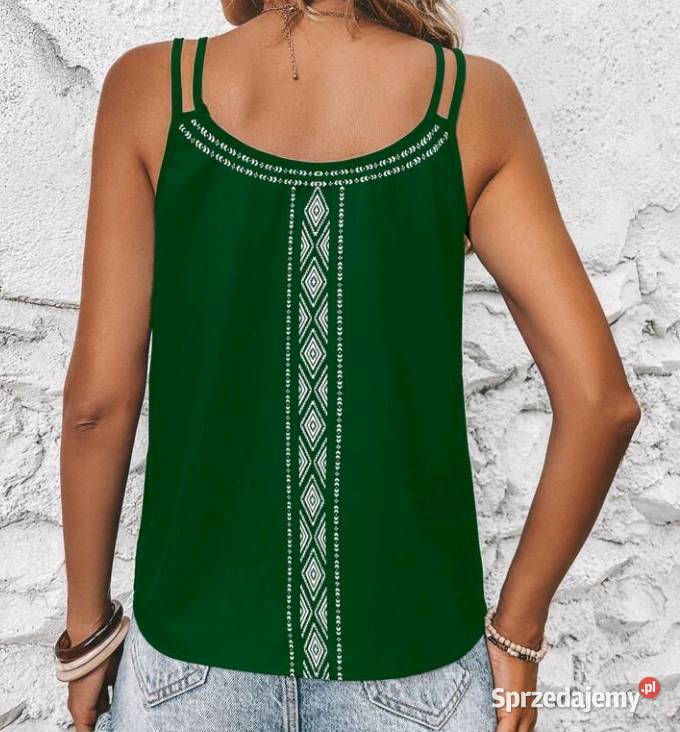 Bluzka damska top boho kwiaty NOWA S M 36 38 40 Czerwionka-Leszczyny