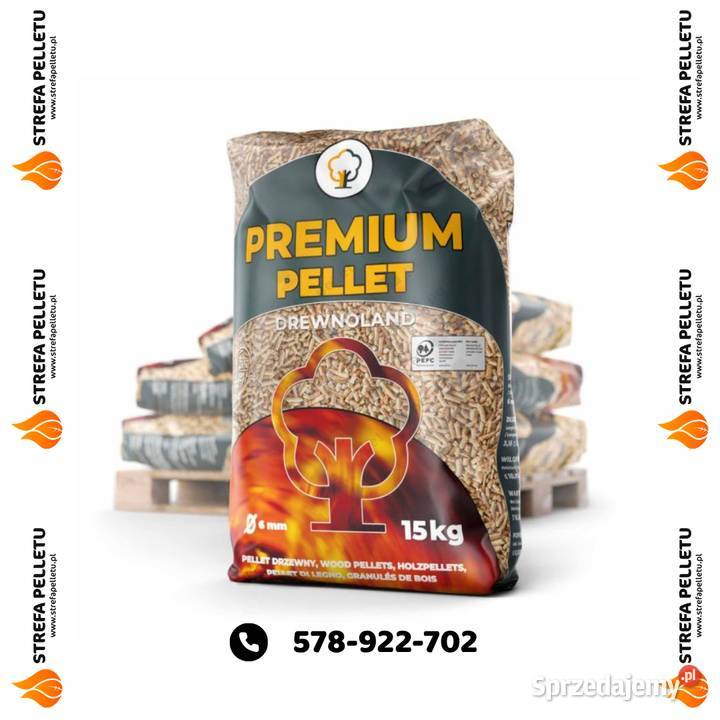 Drewnoland Premium pellet sosnowy 6mm A1 Głogów Głogów Małopolski