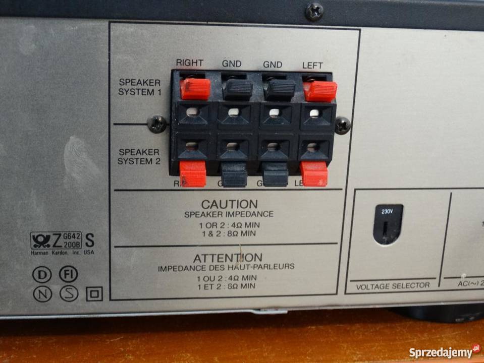 Amplituner Harman Kardon HK3300 mocny i sprawny Jasło