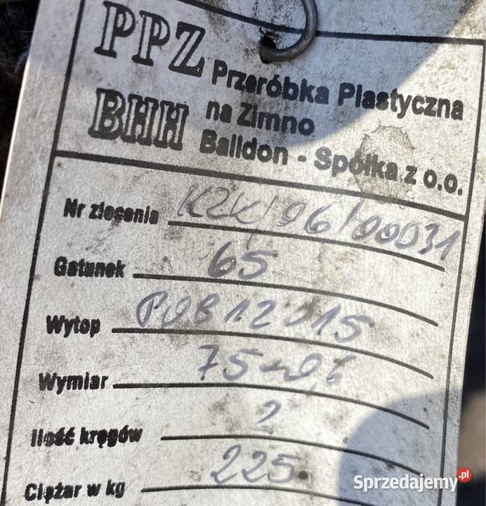 Taśma stalowa sprężynowa gat 65 podkarpackie Mielec sprzedam