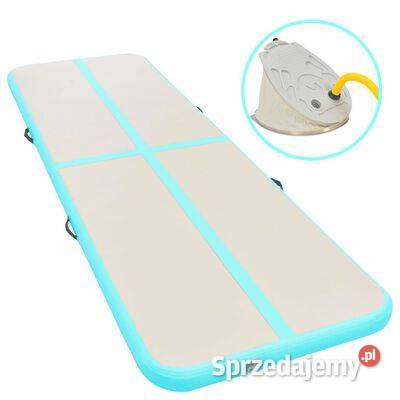 vidaXL Mata gimnastyczna z pompkąSKU91923