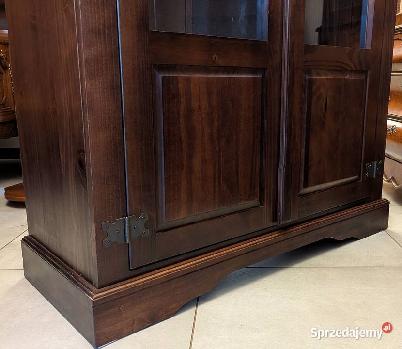 ładna bibliotekawitryna kolonialnasklep Dąbrowa Meble Dąbrowa Górnicza