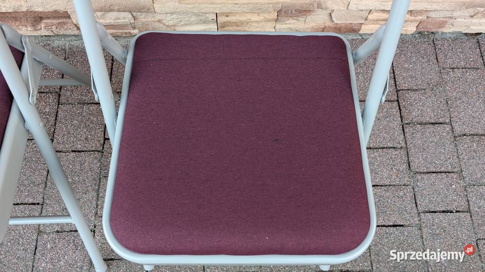 Krzesła składane BOOSDEN 2 sztuki Jadowniki