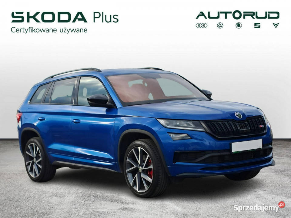 koda Kodiaq RS 20TDI 240 BiTDI 4x4 DSG 2019 2WŁ Kielce sprzedam