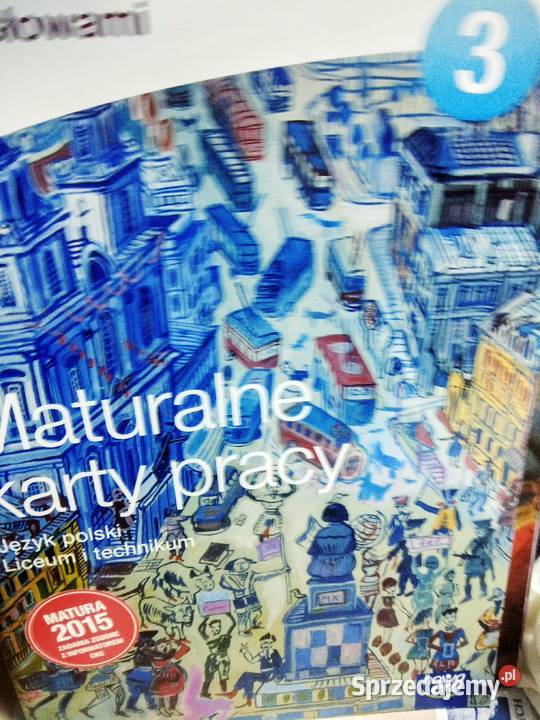 Maturalne karty pracy polski Warszawa sprzedam