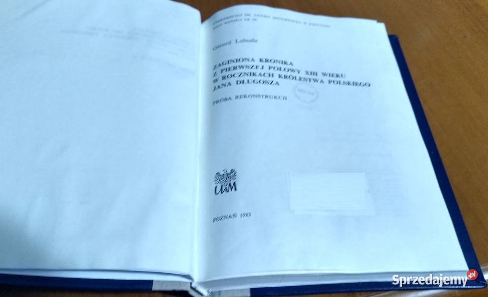 Zaginiona kronika z pierwszej połowy XIII w Podręczniki Gdańsk sprzedam