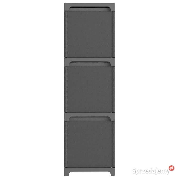 Regał z 9 przegrodami pudełka szary 103x30x1755 mazowieckie Warszawa