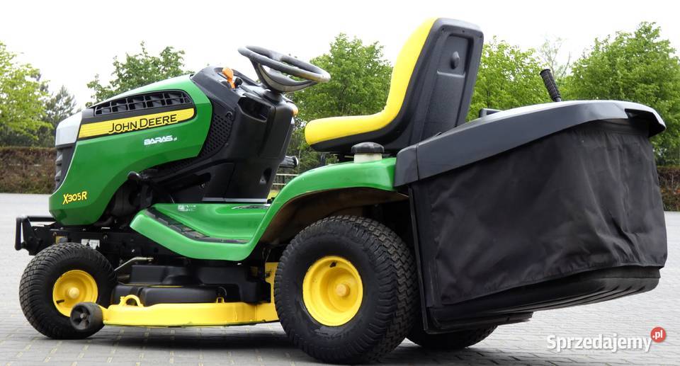 Traktorek kosiarka JOHN DEERE X305R Kawasaki 2