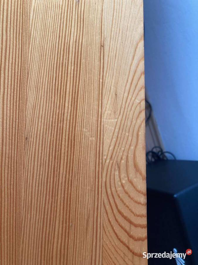 biurko sosnowe duże używane