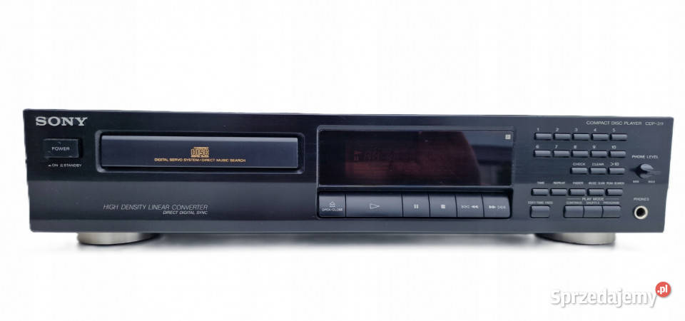 SONY CDP 311 odtwarzacz kompaktowy CD player wielkopolskie Międzychód