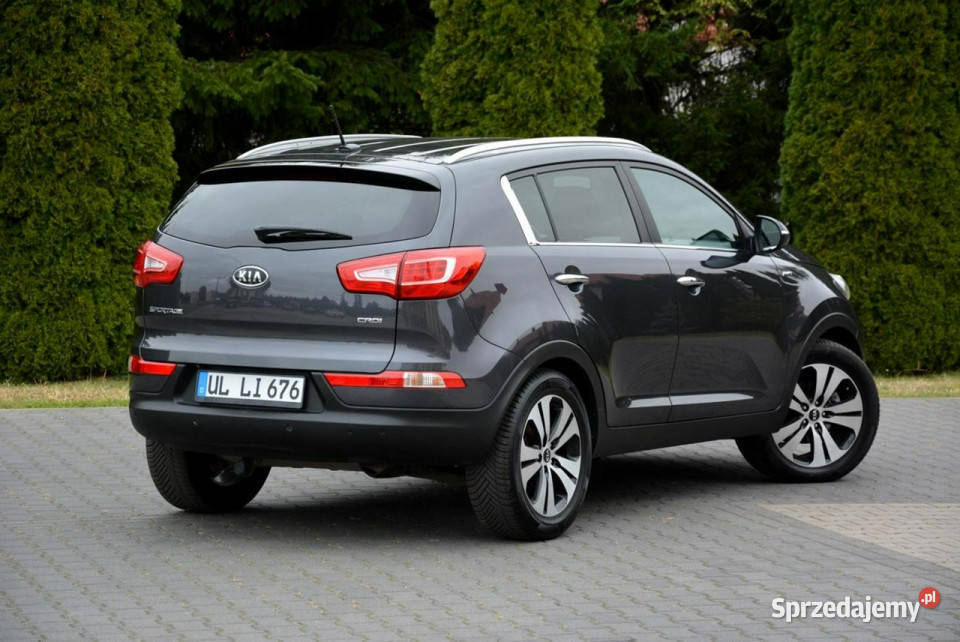 Kia Sportage Automat AWD Xenon Ledy Navi nieuszkodzony Ostrów Mazowiecka