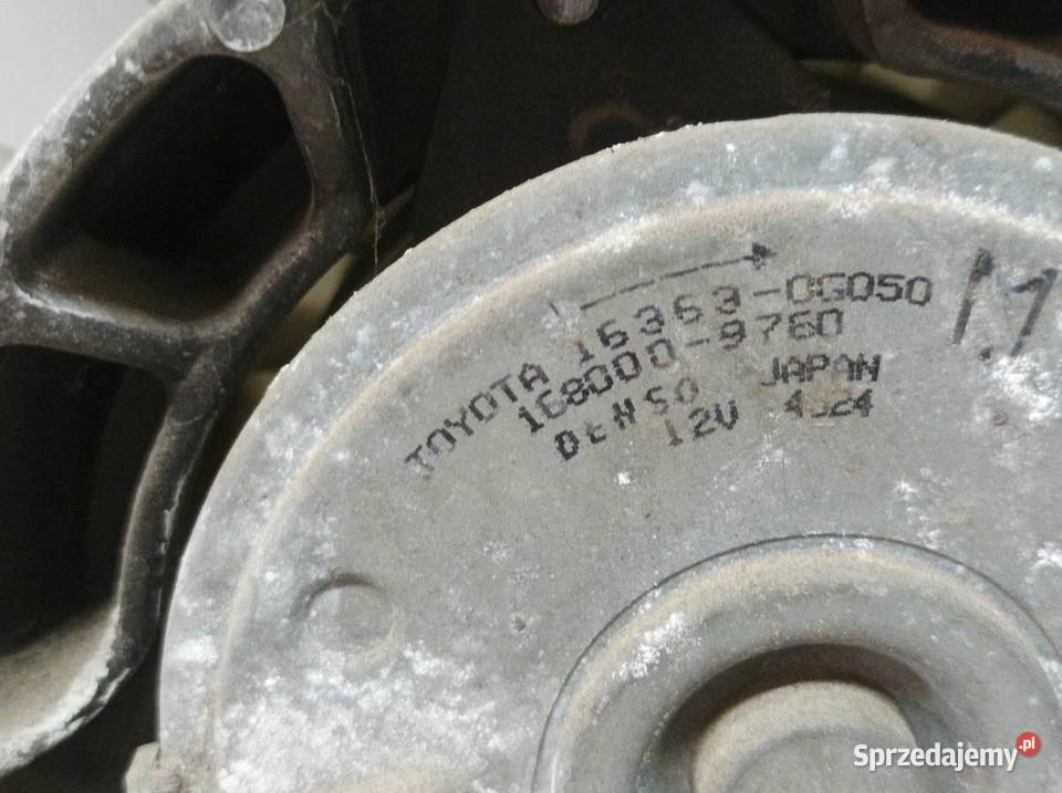 WENTYLATOR CHŁODNICY 20 D T25 1680009760 Toyota osobowe sprzedam
