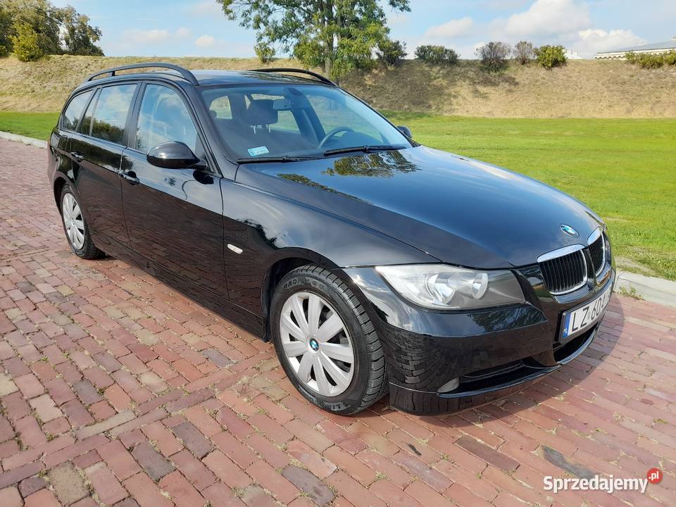 BMW E91 320 Seria 3 Czarne 1995cm3 Motoryzacja lubelskie Zamość