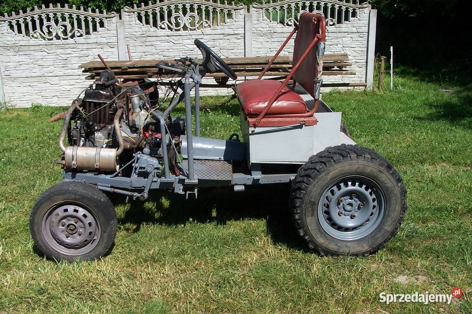 sprzedam ciągniczek sam silnik fiat 126p Skrzynia biegów Manualna Malawa