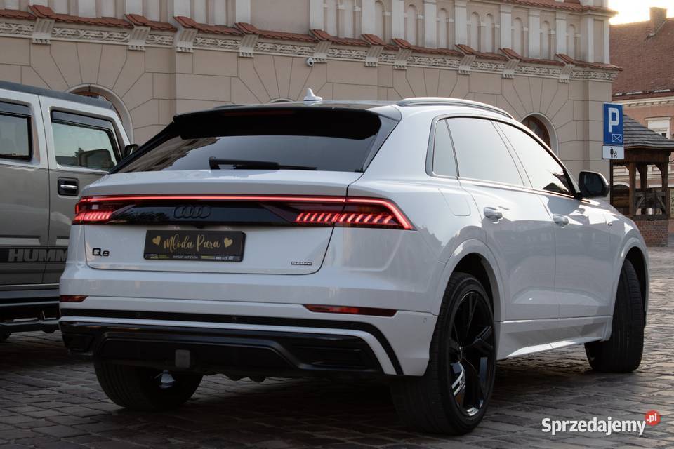 Audi Q8 30 TFSI 420 Biały Niski Przebieg Zamiana 87000km Q8 Przeworsk