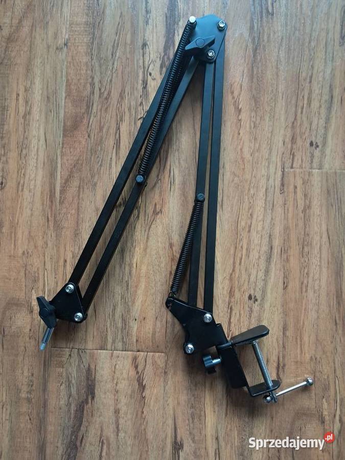 nowy biurkowy statyw do mikrofonu niestety brak Elektronika