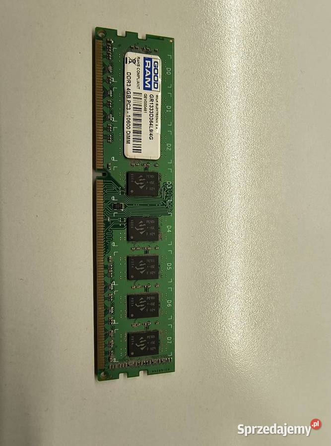 Good ram ddr3 4gb Pamięci Podzespoły bazowe Katowice sprzedam
