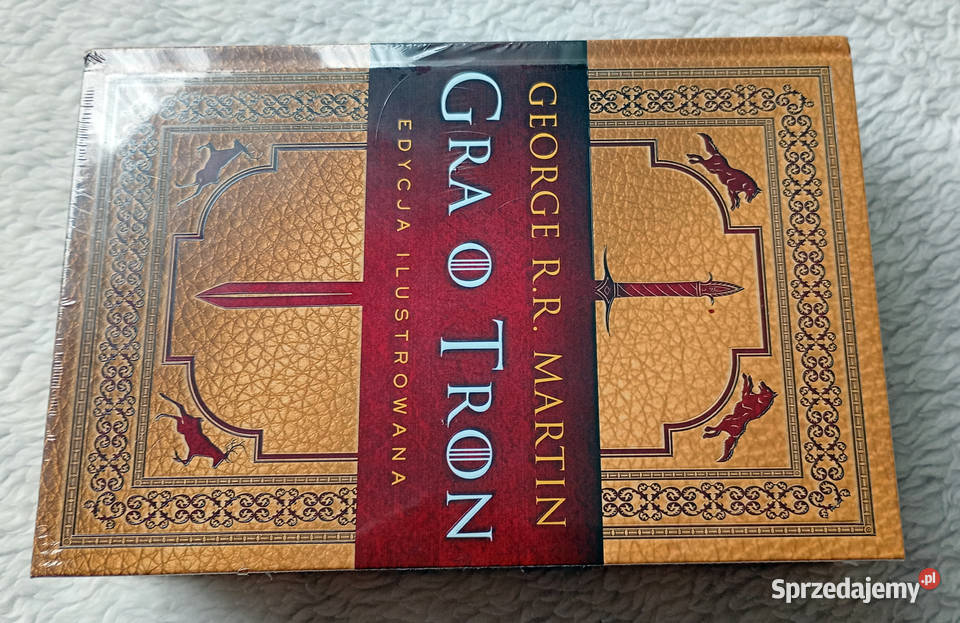 Gra o tron George RR Martin edycja ilustrowana Krosno sprzedam