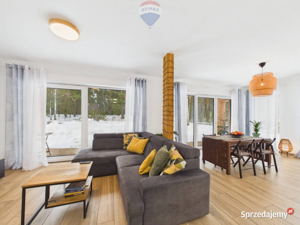 Nowoczesny dom z własnym lasem rz Liwiec mazowieckie Świniotop