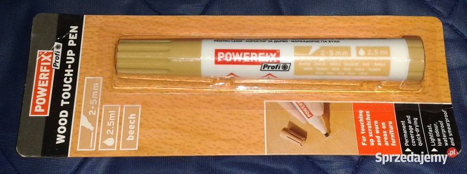 Marker do mebli POWERFIX Profi 7ml BUKOWY lubelskie Chełm
