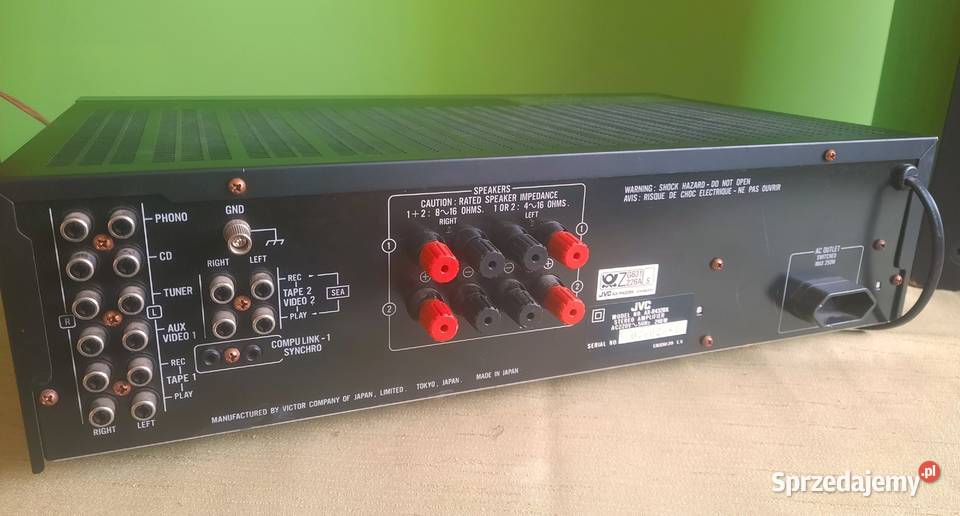 Wzmacniacz JVC AXR 432 Super Aklasyk lata 80 Piasek
