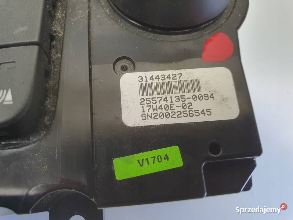 PANEL KLIMATYZACJI Volvo S60 II V60 I Nawiewu Rudka