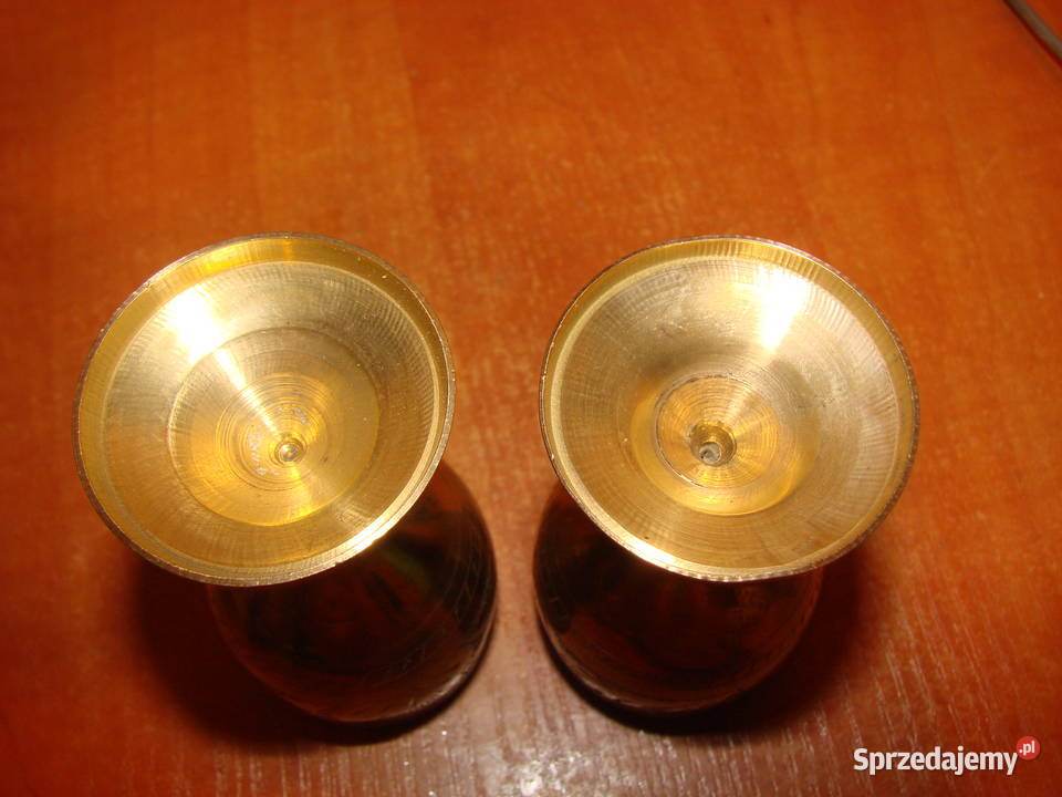 mosiężny kieliszek Pruszcz Gdański