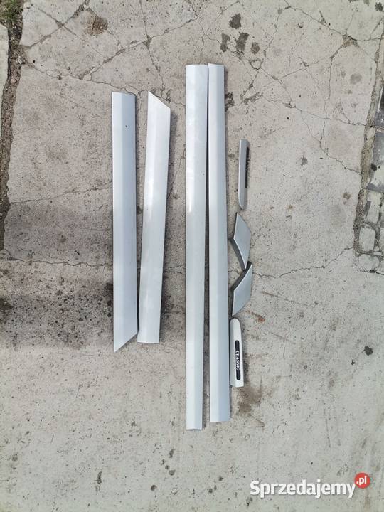 Komplet listew Mercedes W203 listwy boczne Choszczno