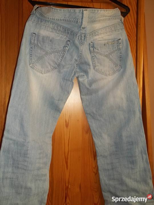 Spodnie jasny jeans długie 2832 hiszpańskie Łódź