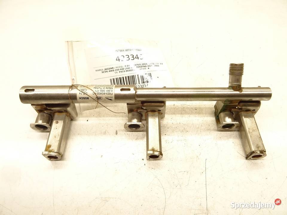 LISTWA WTRYSKOWA JAGUAR FPACE FX239G802AC 30 340 osobowe sprzedam