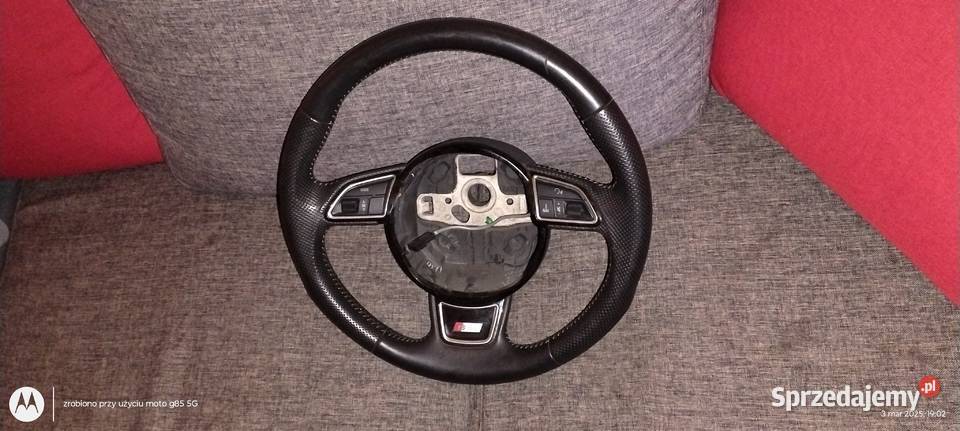 Kierownica Audi 3 ramienna s line z multifunkcją Lubin