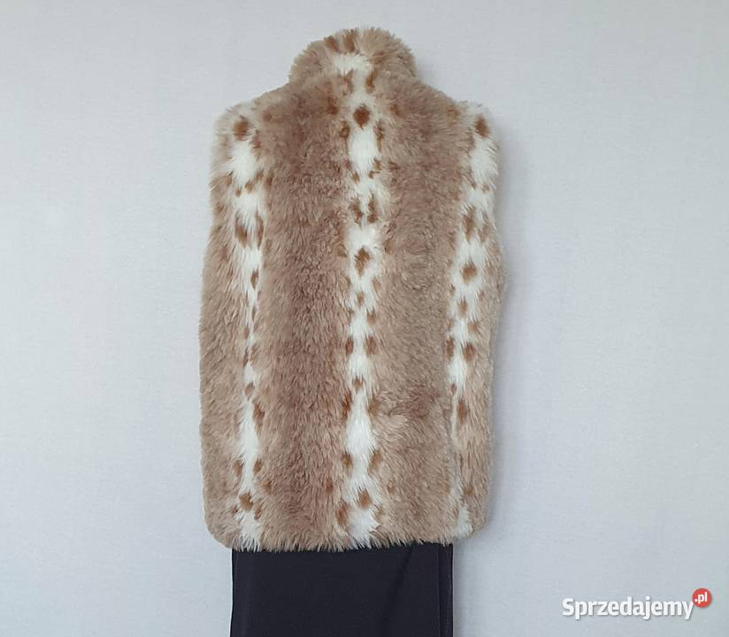 Kamizelka Bezrękawnik Sztuczne Futro Futerko Katowice