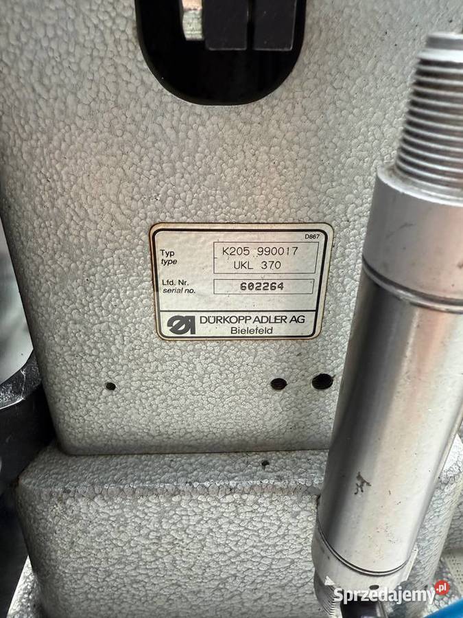 Durkopp Adler 205 370 maszyna do ciężkiego mazowieckie